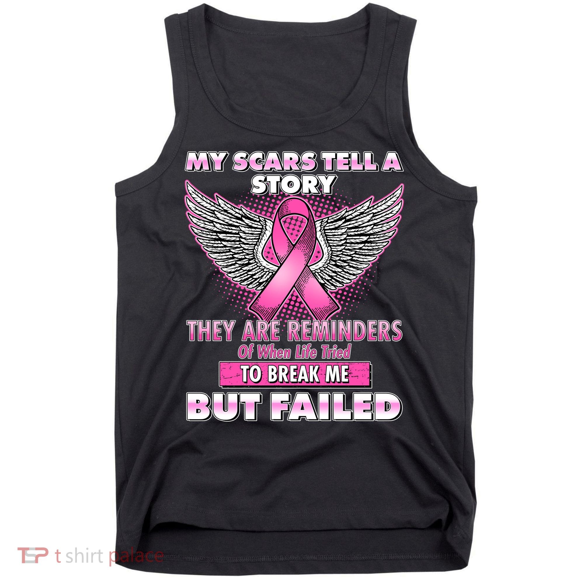 My Scars Tell A Story Breast Cancer Awareness Tank Top