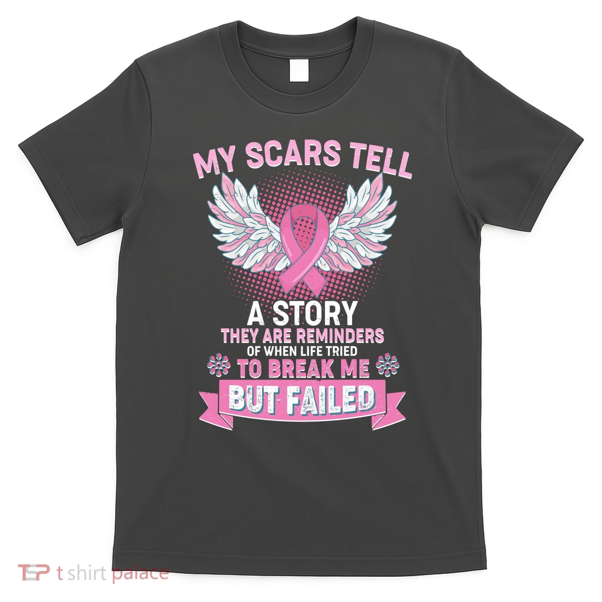 My Scars Tell A Story Breast Cancer Awareness T-Shirt