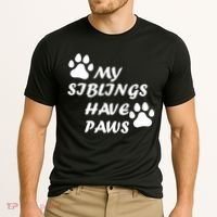 My Siblings Have Paws Cooling Performance Crew T-Shirt thumb 2