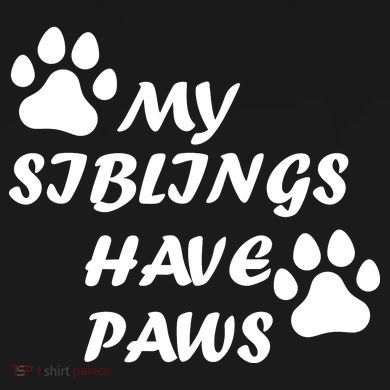 My Siblings Have Paws Cooling Performance Crew T-Shirt