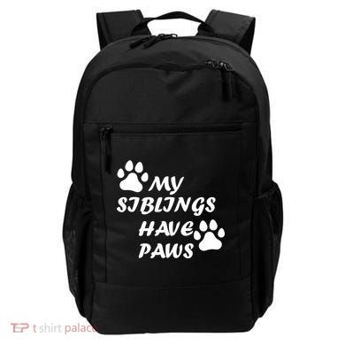My Siblings Have Paws Backpack