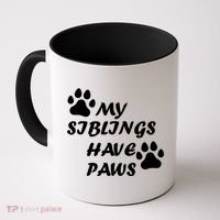 My Siblings Have Paws Coffee Mug thumb 0