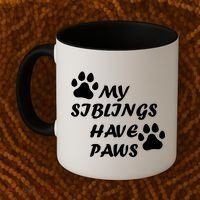 My Siblings Have Paws Coffee Mug thumb 2