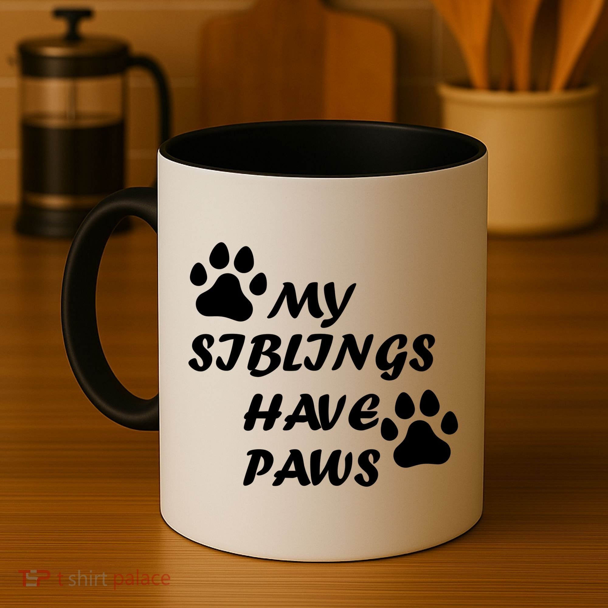 My Siblings Have Paws Coffee Mug