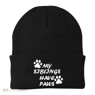 My Siblings Have Paws Beanie