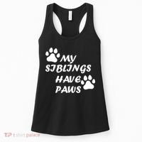 My Siblings Have Paws Women's Tank Top thumb 0