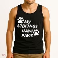My Siblings Have Paws Tank Top thumb 3