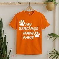 My Siblings Have Paws T-Shirt thumb 2