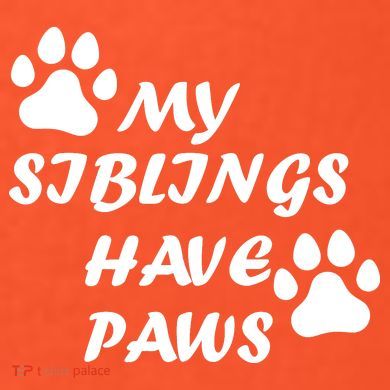 My Siblings Have Paws Magnet