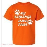 My Siblings Have Paws Toddler T-Shirt thumb 0