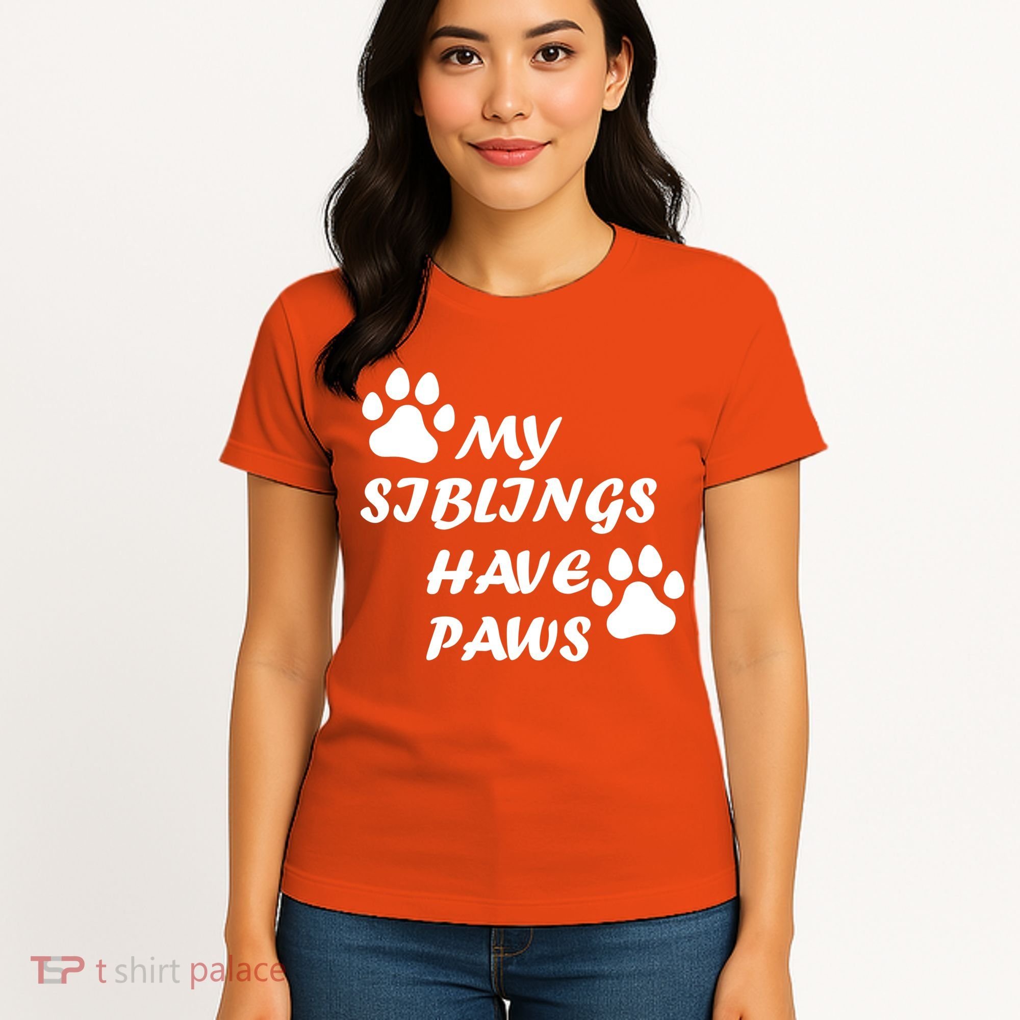 My Siblings Have Paws Women's T-Shirt