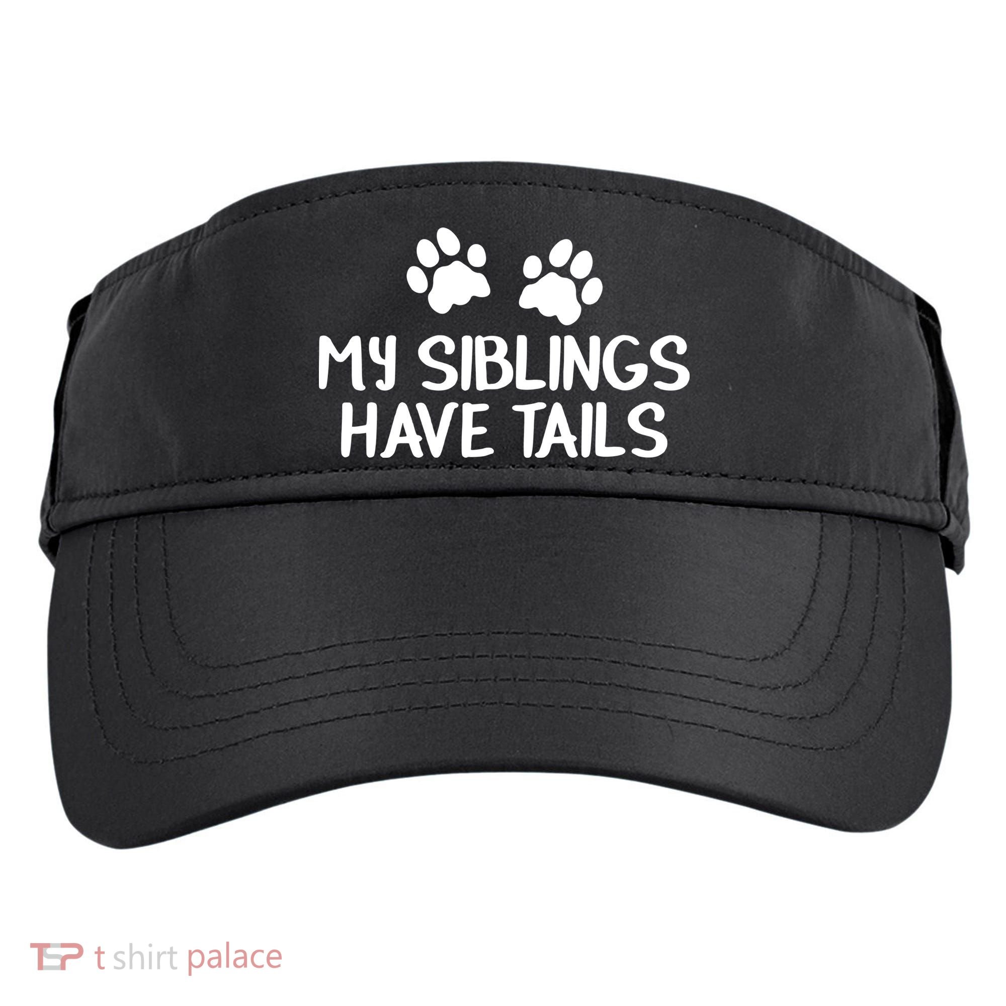 My Siblings Have Tails Adult Drive Performance Visor