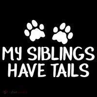 My Siblings Have Tails Ladies PosiCharge Competitor Racerback Tank thumb 2