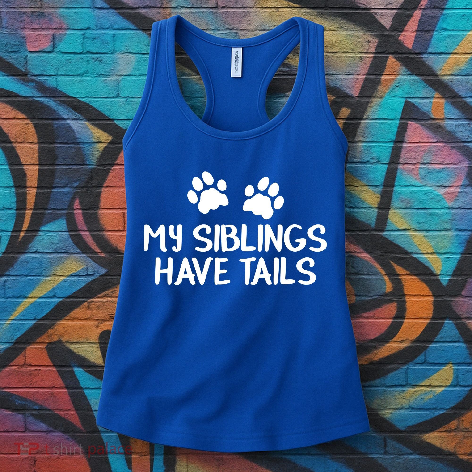 My Siblings Have Tails Women's Tank Top