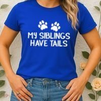 My Siblings Have Tails Women's T-Shirt thumb 2