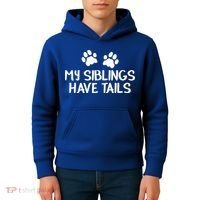 My Siblings Have Tails Kids Hoodie thumb 4