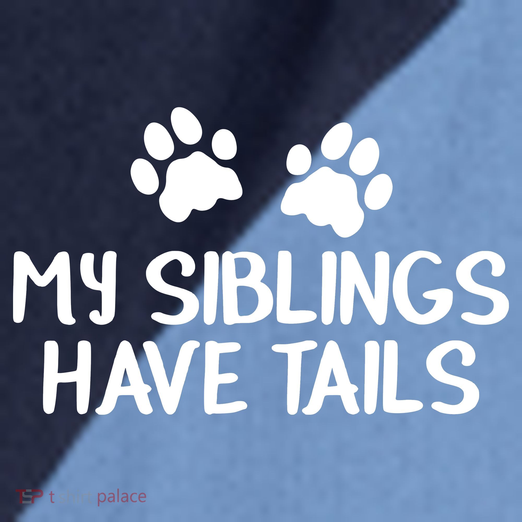 My Siblings Have Tails Raglan Baseball Sleeve Shirt