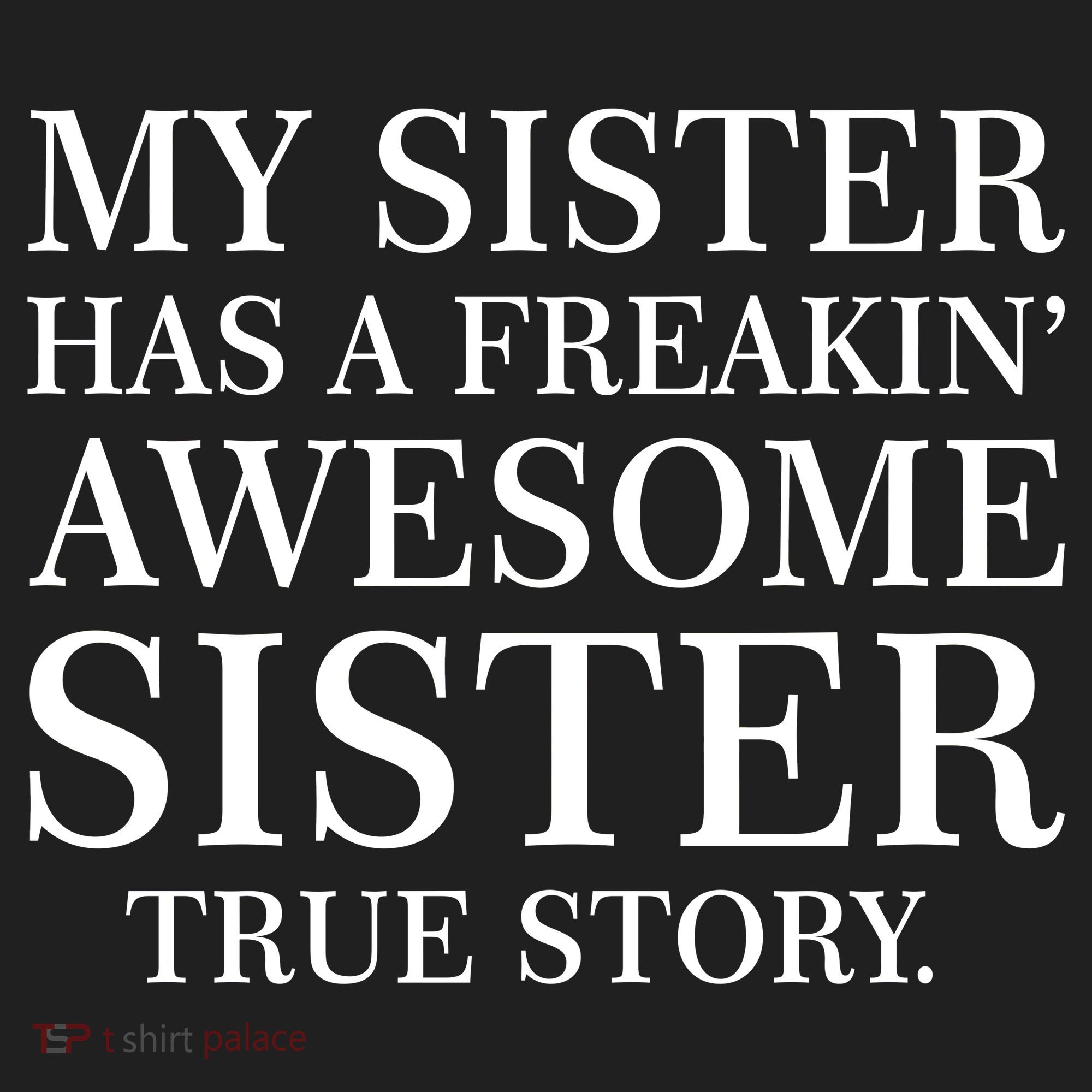 My Sister Has A Freakin Awesome Sister True Story Beanie