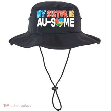 My Sister Is AU-SOME Autism Awareness Bucket Hat