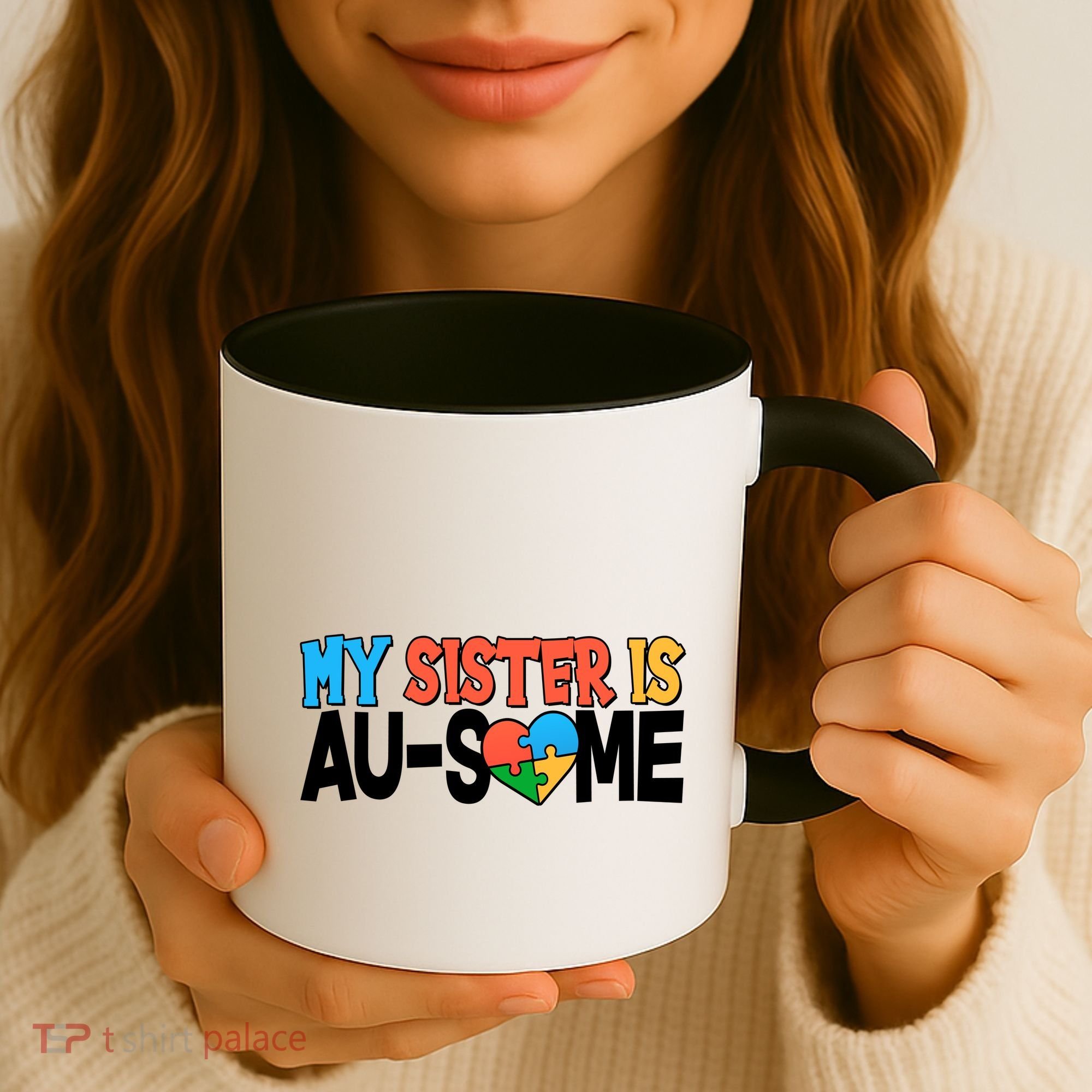My Sister Is AU-SOME Autism Awareness Coffee Mug