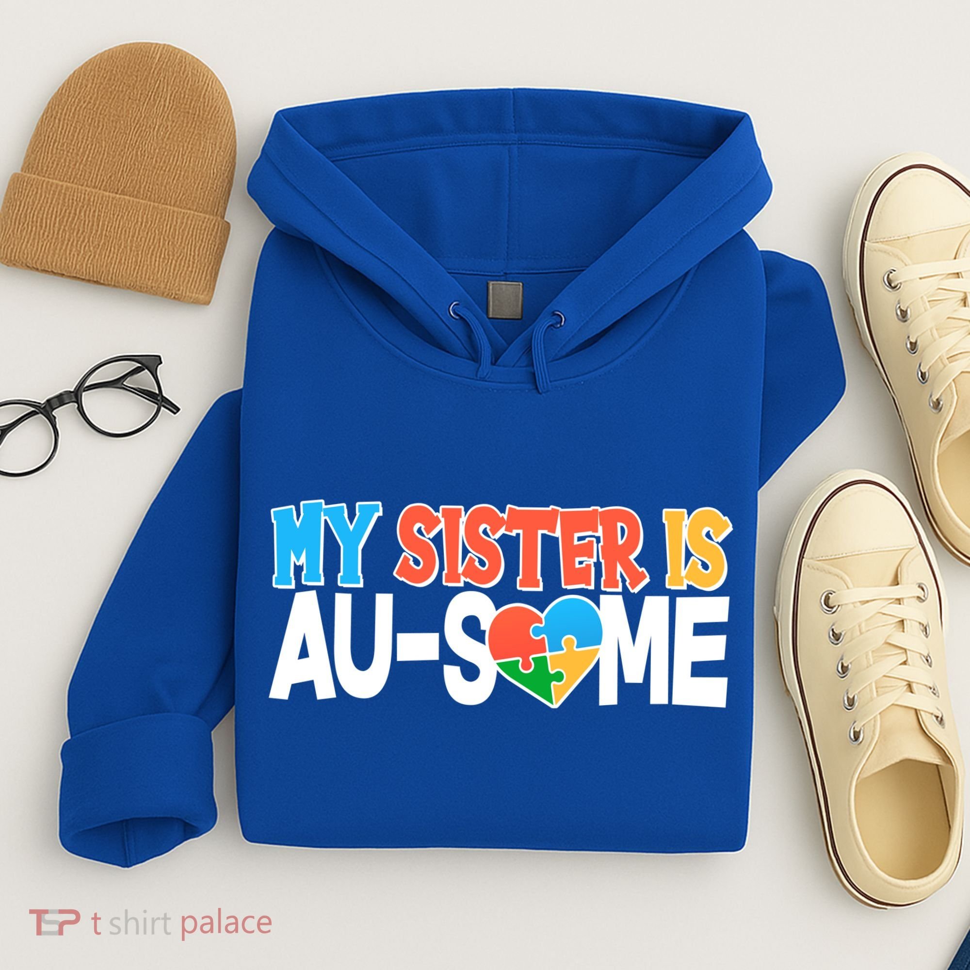 My Sister Is AU-SOME Autism Awareness Hoodie