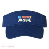 My Sister Is AU-SOME Autism Awareness Visor thumb 0