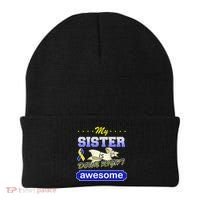 My Sister Is Down Right Awesome Beanie thumb 0