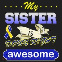 My Sister Is Down Right Awesome Beanie thumb 2