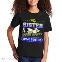 My Sister Is Down Right Awesome Kids T-Shirt thumb 2
