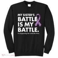 My Sisters Battle Is My Battle Lupus Sweatshirt thumb 0