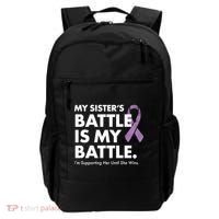 My Sisters Battle Is My Battle Lupus Backpack thumb 0