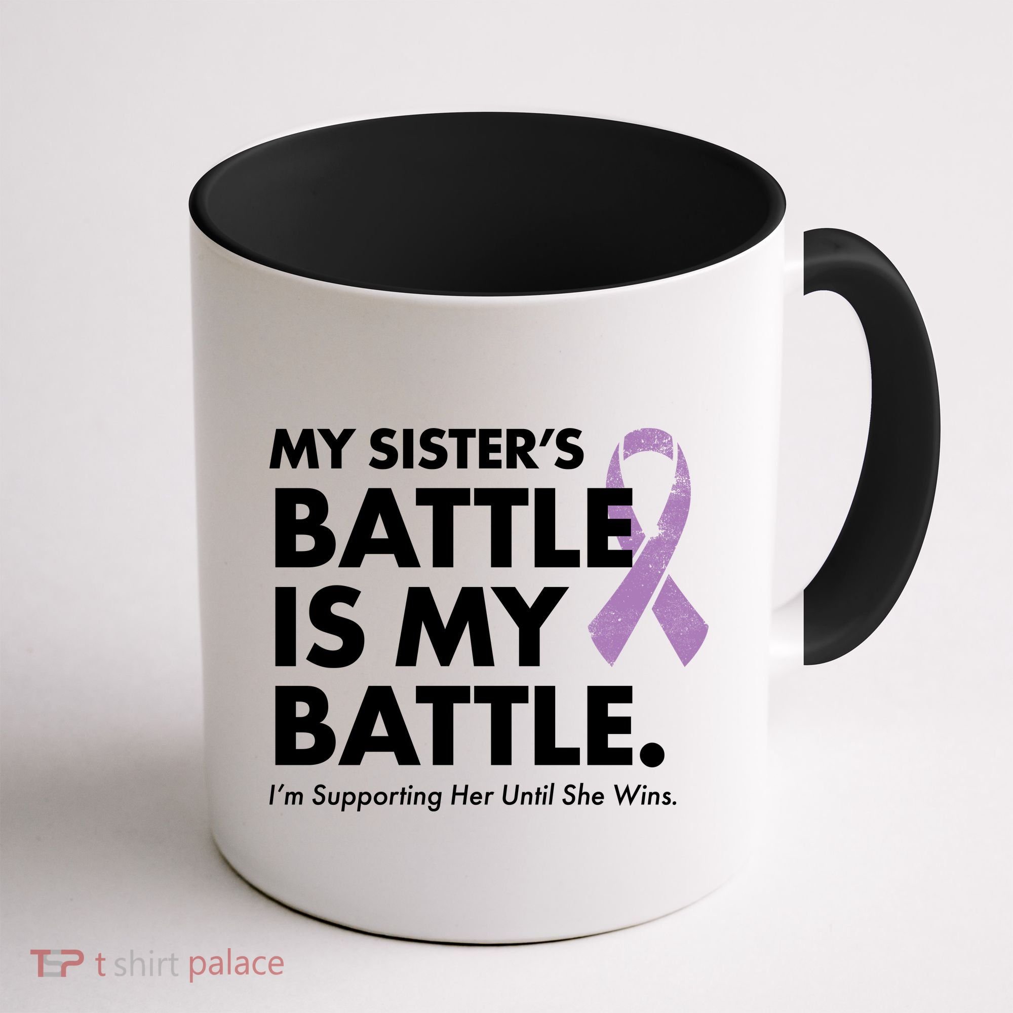 My Sisters Battle Is My Battle Lupus Coffee Mug