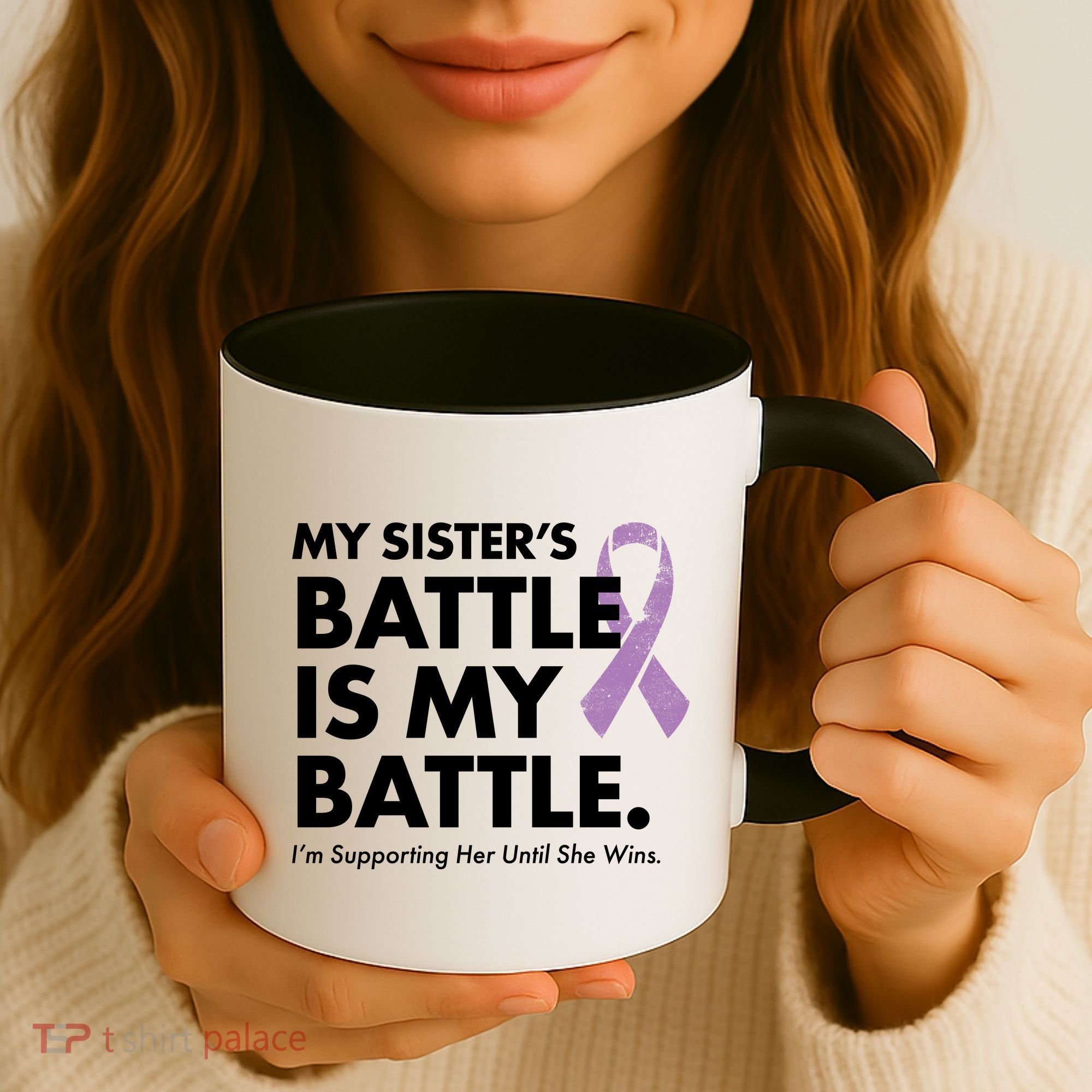 My Sisters Battle Is My Battle Lupus Coffee Mug