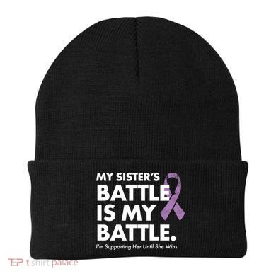 My Sisters Battle Is My Battle Lupus Beanie