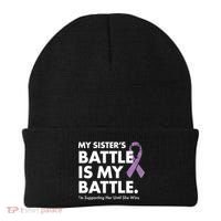 My Sisters Battle Is My Battle Lupus Beanie thumb 0