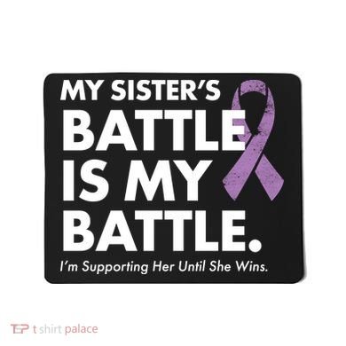 My Sisters Battle Is My Battle Lupus Mousepad