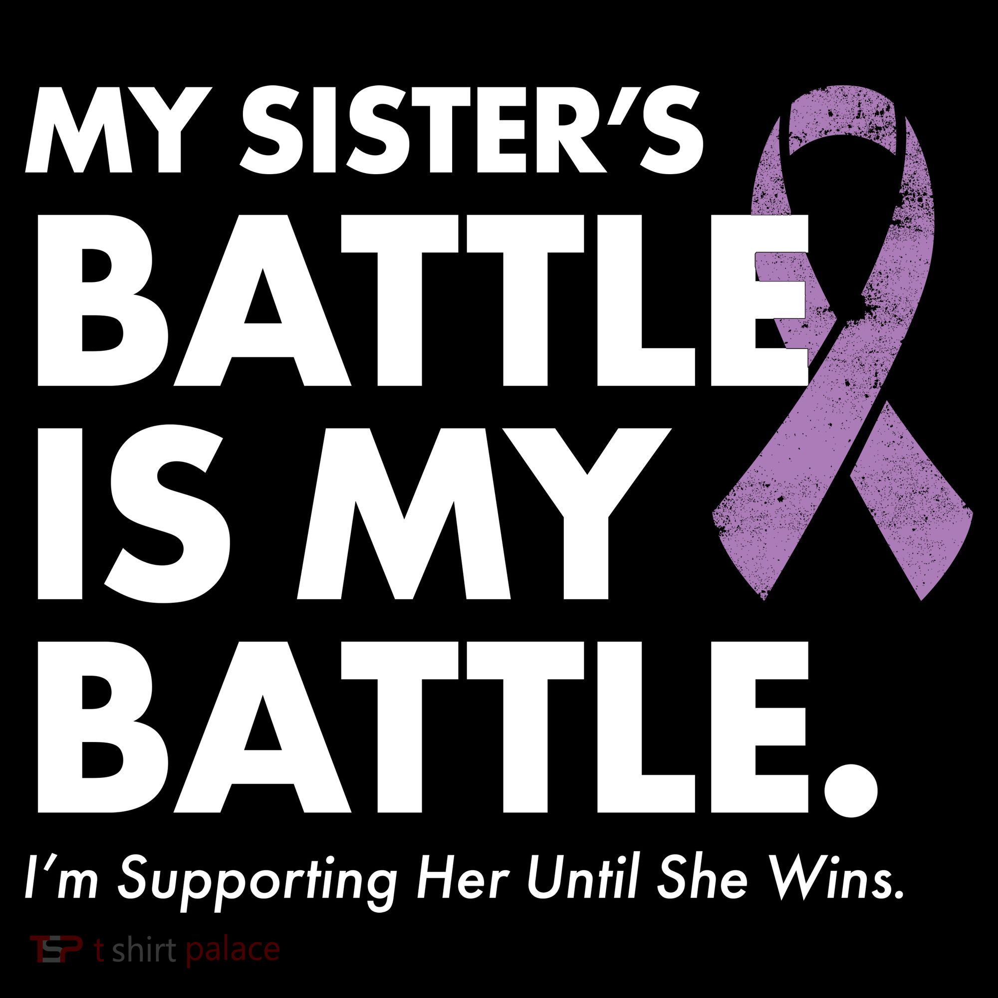 My Sisters Battle Is My Battle Lupus Ornament