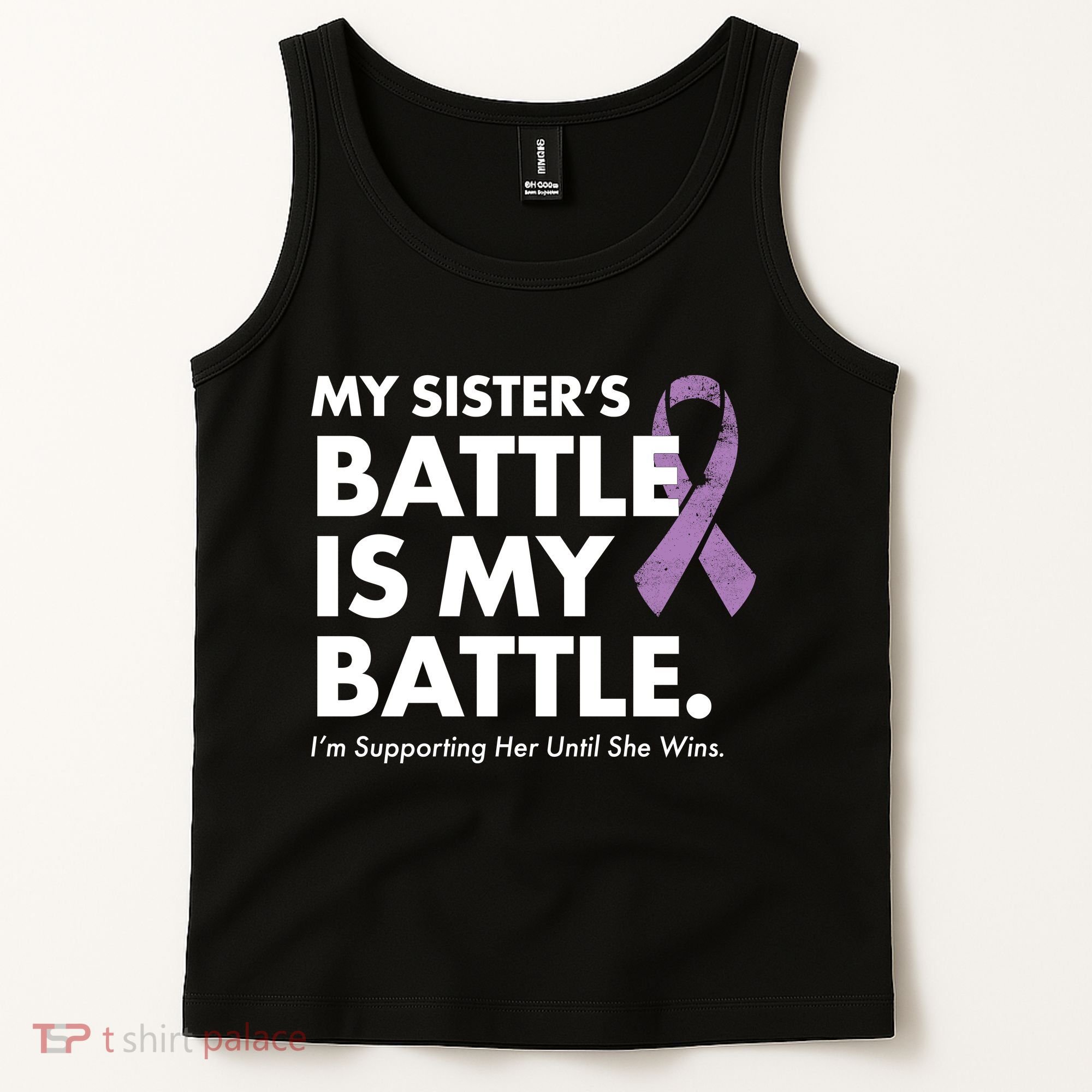 My Sisters Battle Is My Battle Lupus Tank Top