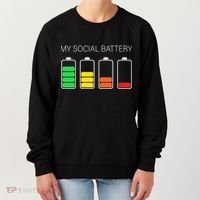 My Social Battery Women's Sweatshirt thumb 0