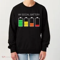 My Social Battery Women's Sweatshirt thumb 0