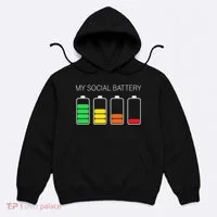 My Social Battery Hoodie thumb 0
