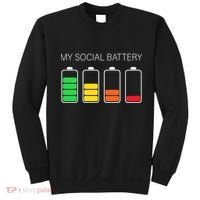My Social Battery Sweatshirt thumb 0