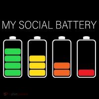 My Social Battery T-Shirt thumb 7