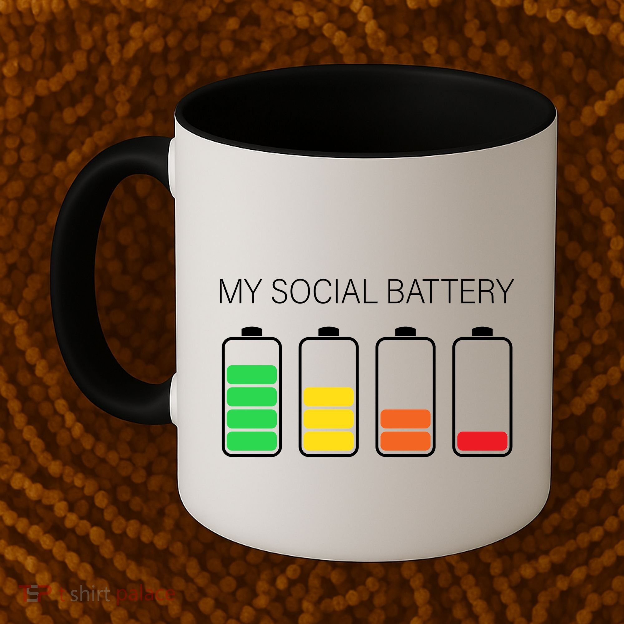 My Social Battery Coffee Mug