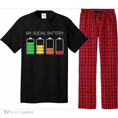 My Social Battery Pajama Set