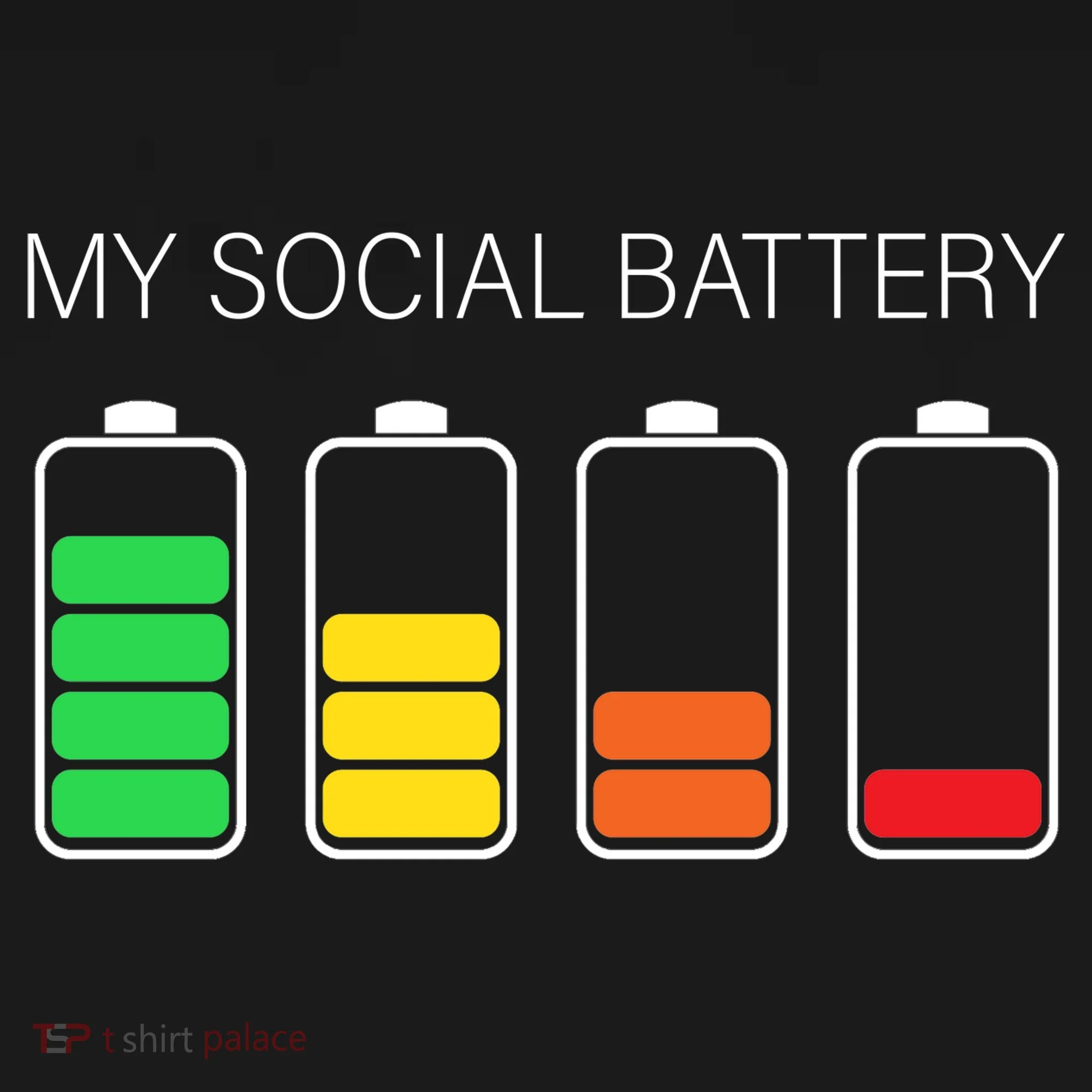 My Social Battery Pajama Set