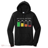 My Social Battery Women's Hoodie thumb 0