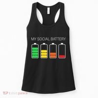 My Social Battery Women's Tank Top thumb 0