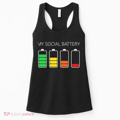 My Social Battery Women's Tank Top