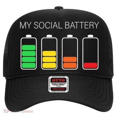 My Social Battery Hat